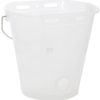 Cubo para pienso blanco transparente 8 l 3 Cubo para pienso blanco transparente 8 l