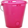 Cubo para pienso rosa transparente 8 l 2 Cubo para pienso rosa transparente 8 l