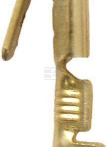 Terminal blade piggy back, female/male 2.5mm² 6.3mm