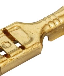 Cuchilla terminal hembra, ámbar, 2.5mm² 6.3mm 5 Terminal blade female, amber, 2.5mm² 6.3mm