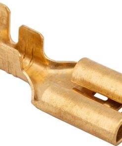 Terminal blade female, amber, 6mm² 9.5mm 5 Terminal blade female, amber, 6mm² 9.5mm