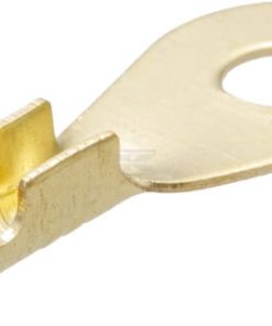 Ring connector, amber, 2.5mm² 0.5mm diameter 4mm