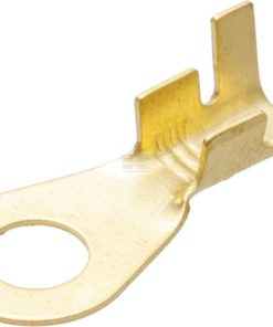 Ring connector, amber, 2.5mm² 0.5mm diameter 5mm