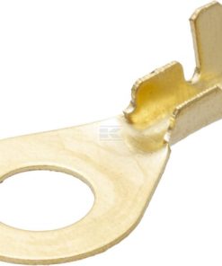 Ring connector, amber, 2.5mm² 0.5mm diameter 6mm
