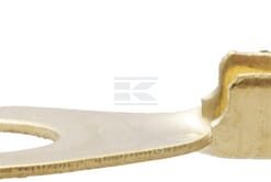 Ring connector, amber, 2.5mm² 0.5mm diameter 6mm