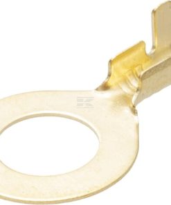 Ring connector, amber, 2.5mm² 0.2mm diameter 8mm