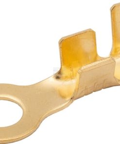 Ring connector, amber, 6mm² 1.2mm diameter 6mm