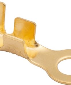 Ring connector, amber, 6mm² 1.2mm diameter 6mm