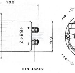 Bomba combustible eléctrica 24 V