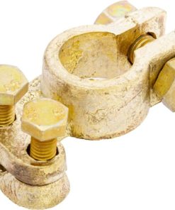 Battery brass terminal, positive
