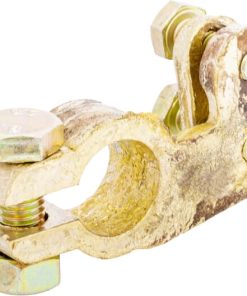 Battery brass terminal, negative