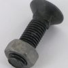 Tornillo arado cuadrado M14x50 + tuerca