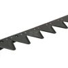 Cuchilla de segado de barra de corte, 24 secciones, con cabezal portacuchillas 2 Cuchilla de segado de barra de corte, 24 secciones, con cabezal portacuchillas