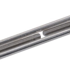 Tensor 12 mm gancho-anilla, acero inox.