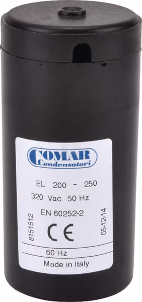 Condensador 200-250 µf 1 Condensador 200-250 µf