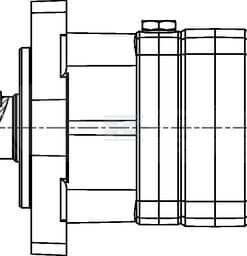 Motor Orbit cardán Ø32 estánd.