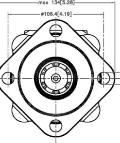 Cardán motor orbital 1 3/8