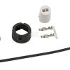 Flatpoint I led connector 2 pins 24V straight