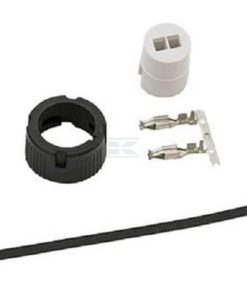 Flatpoint I led connector 2 pins 24V straight
