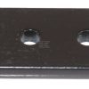 Placa de bloqueo para manilla de cristal trasero