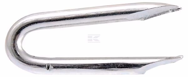 Grapa de doble punta cincada, 3,5 x 35 mm 1 Double point staple zinc plated, 3,5 x 35 mm