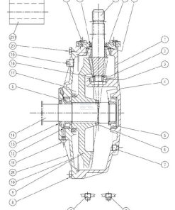 ENGRANAJES L-154-A 7,75:1