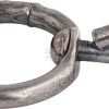 Round black swivel, diameter 7mm