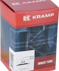 Cámara para llanta de Ø 6", 15x6.00-6, válvula a 90° TR87, Kramp