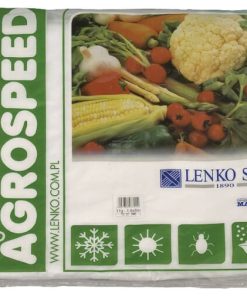 White nonwoven crop cover Agrospeed, 17 g 1,6 x 5 m