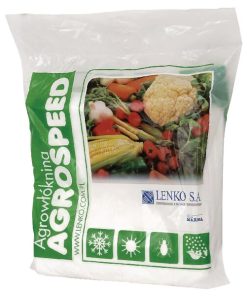 White nonwoven crop cover Agrospeed, 17 g 1,6 x 20 m