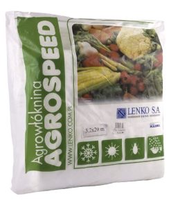 White nonwoven crop cover Agrospeed, 17 g 3,2 x 20 m