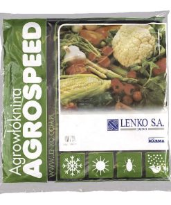 Black nonwoven crop cover Agrospeed, 50 g 1,6 x 5 m