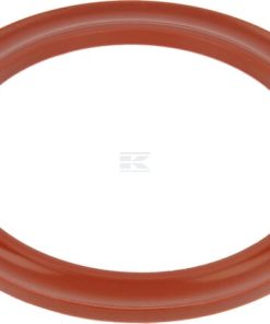 Junta tapa recipiente ordeño, 158 x 8,5 mm naranja, silicona