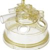 Recipiente superior, transparente, para colector-distribuidor de leche 360 ml