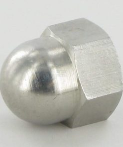 Tuerca hexagonal ciega M18, acero inox. A2