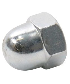 Tuerca hexagonal ciega M8 zinc macizo