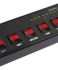 Panel de control, 12/24 V, 160 x 59 x 21 mm, para barra de luces multidestello