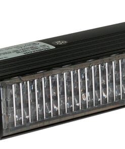 Barra multidestello LED, ámbar, 12/24 V, fijción atornillable, 1059 x 32 x 53 mm, 10 x 6 LEDs, Kramp
