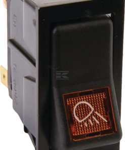 Interruptor basculante, I-II, encendido-apagado, 5 polos, Luz de trabajo