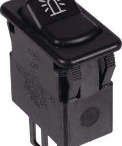 Interruptor basculante, I-II, encendido-apagado, 3 polos, Baliza