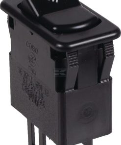 Interruptor basculante, I-II, encendido-apagado, 3 polos, Luces