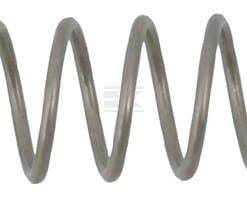 Compression spring for nipple drinker, for sows