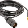 Cable de corriente, 6 p. 6 m.