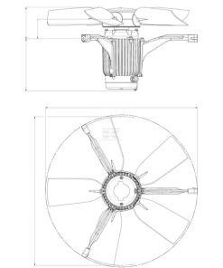 Ventilador Ø 50 cm