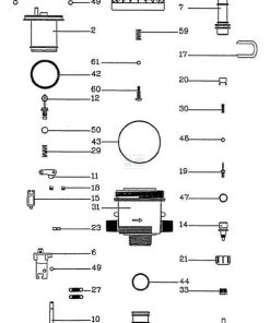 Pump body "Mix-Rite", 2502