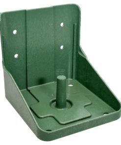 Salt block base, green