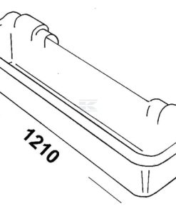 Comedero para colgar 121 cm 50 L modelo 1200