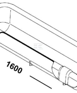 Comedero para colgar 160 cm 120 L modelo 1600