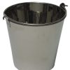 Cubo, acero inox., 10 l