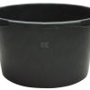 Contenedor negro 65L Ø620x330mm